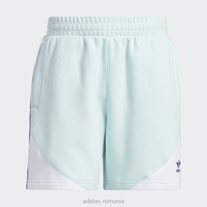 Adidas pantaloni scurți din lână sst mentă bărbați menta/alb 2JBN7522