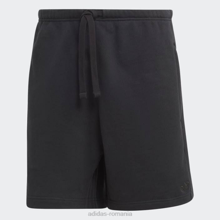 Adidas pantaloni scurți esențiali negri bărbați negru 2JBN13916