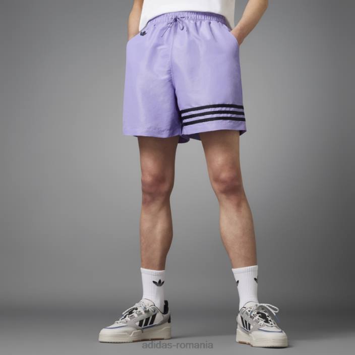 Adidas pantaloni scurți lila adicolor neuclassics bărbați liliac 2JBN5524