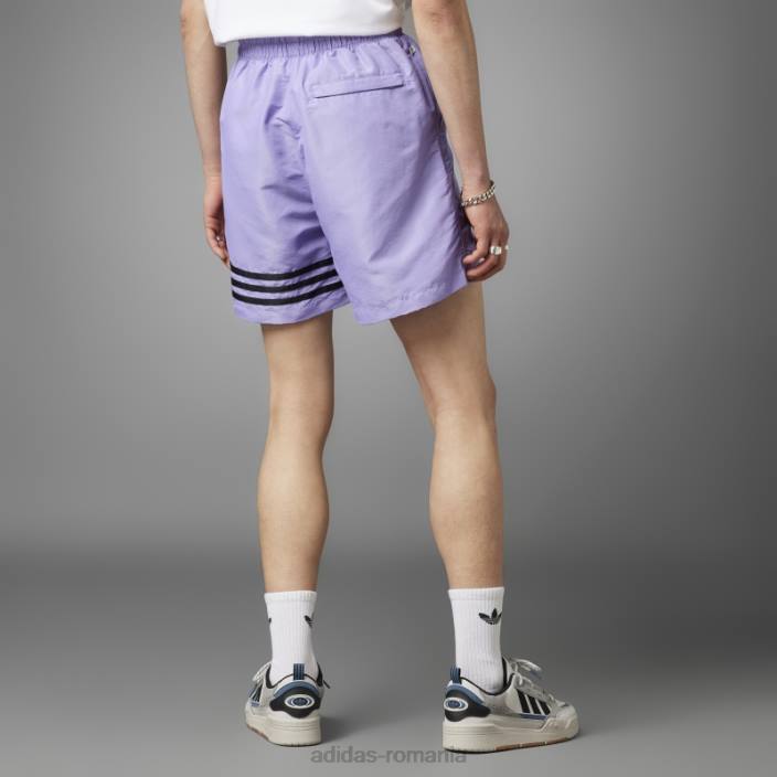 Adidas pantaloni scurți lila adicolor neuclassics bărbați liliac 2JBN5524
