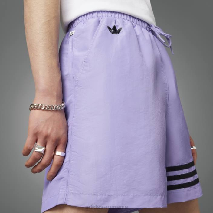 Adidas pantaloni scurți lila adicolor neuclassics bărbați liliac 2JBN5524