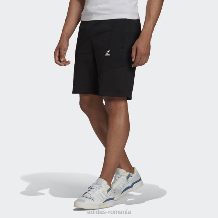 Adidas pantaloni scurți negri adicolor interlock bărbați negru 2JBN15268