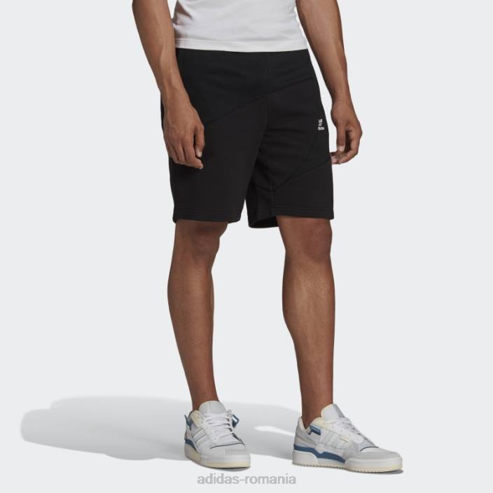 Adidas pantaloni scurți negri adicolor interlock bărbați negru 2JBN15268