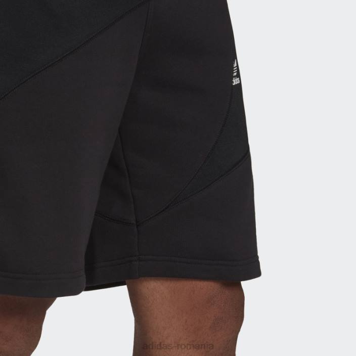 Adidas pantaloni scurți negri adicolor interlock bărbați negru 2JBN15268