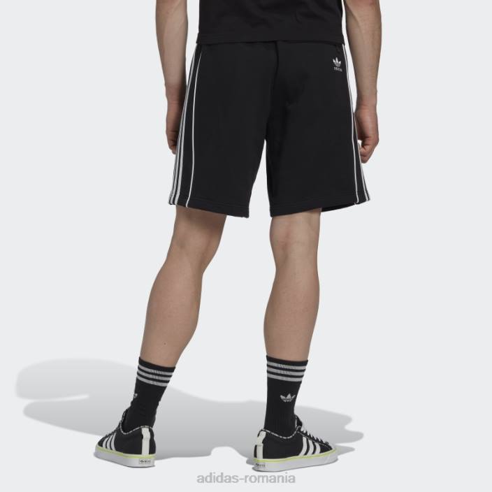 Adidas pantaloni scurți negri rekive fierbinți bărbați negru 2JBN13648