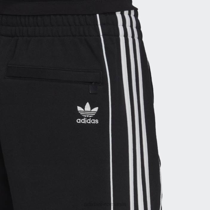 Adidas pantaloni scurți negri rekive fierbinți bărbați negru 2JBN13648