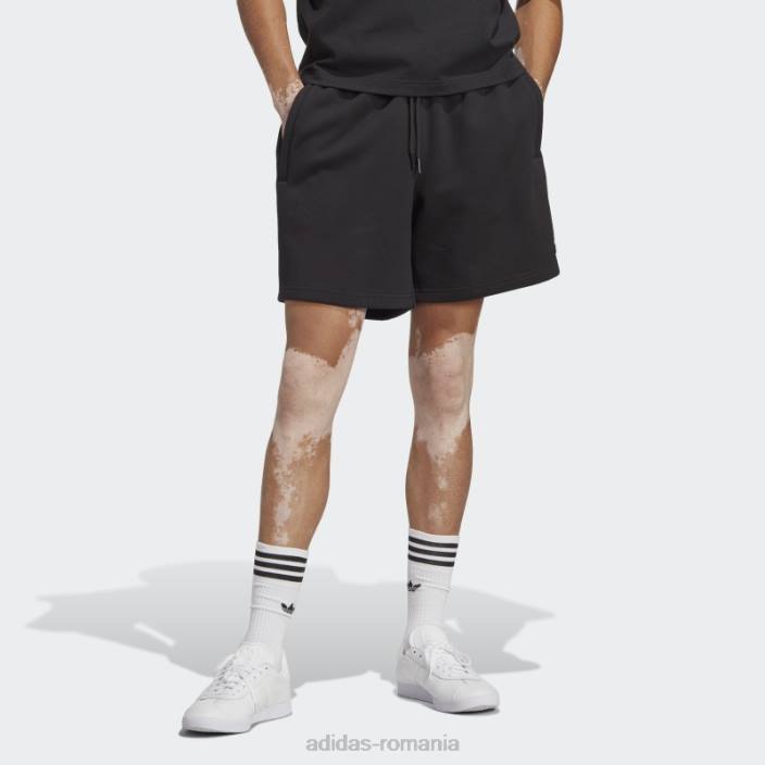 Adidas pantaloni scurți premium essentials negri bărbați negru 2JBN15200