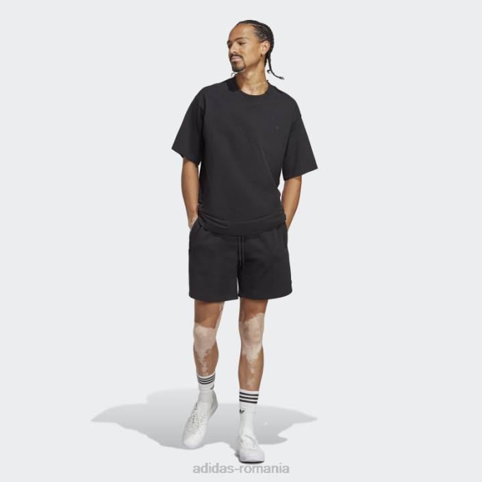 Adidas pantaloni scurți premium essentials negri bărbați negru 2JBN15200