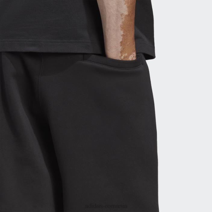 Adidas pantaloni scurți premium essentials negri bărbați negru 2JBN15200