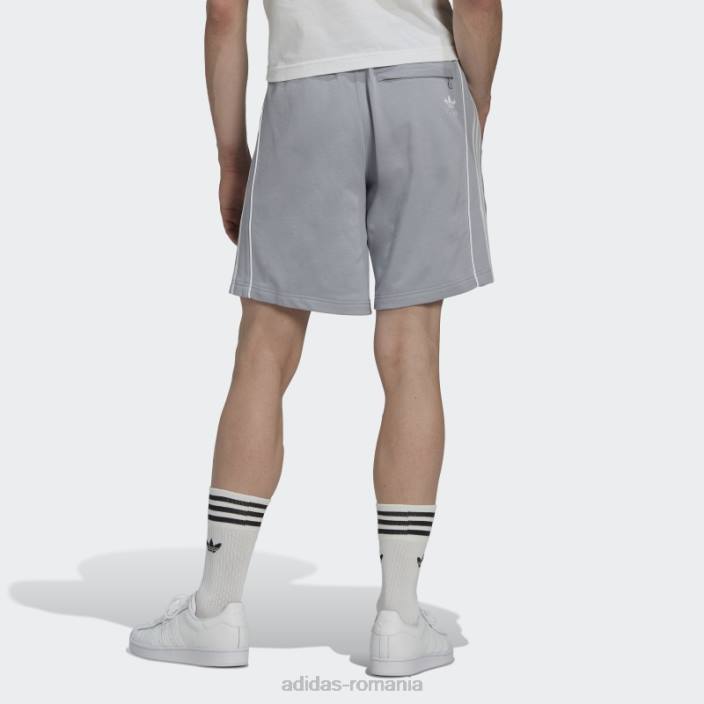 Adidas pantaloni scurți rekive silver hot bărbați argint 2JBN7259