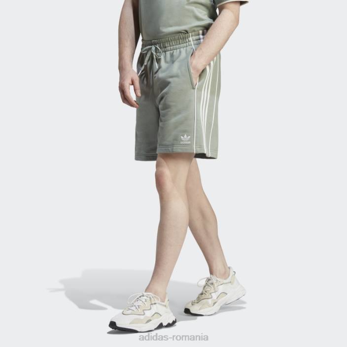 Adidas pantaloni scurți rekive verde argintiu bărbați verde argintiu 2JBN5573