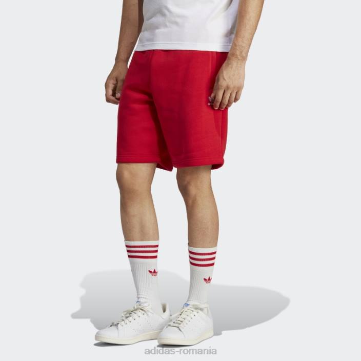 Adidas pantaloni scurți scarlet trefoil essentials bărbați stacojiu 2JBN13535