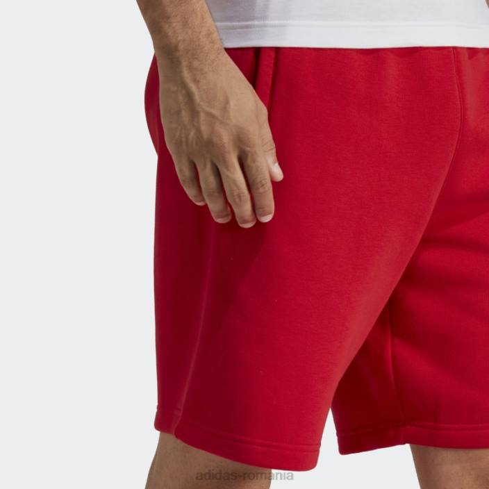Adidas pantaloni scurți scarlet trefoil essentials bărbați stacojiu 2JBN13535