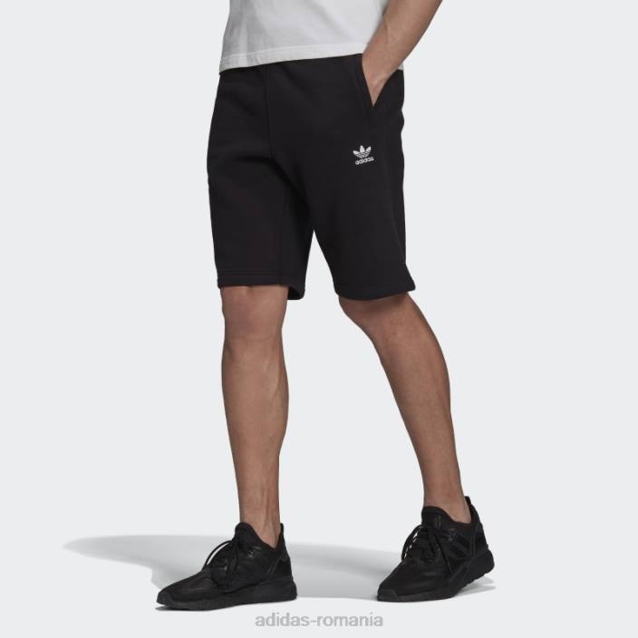 Adidas pantaloni scurți trefoil adicolor essentials negru bărbați negru 2JBN1201