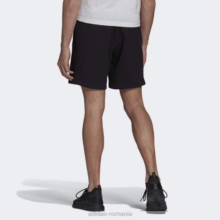 Adidas pantaloni scurți trefoil adicolor negri bărbați negru 2JBN1645
