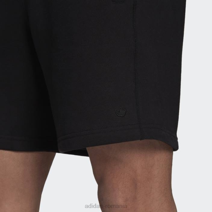 Adidas pantaloni scurți trefoil adicolor negri bărbați negru 2JBN1645
