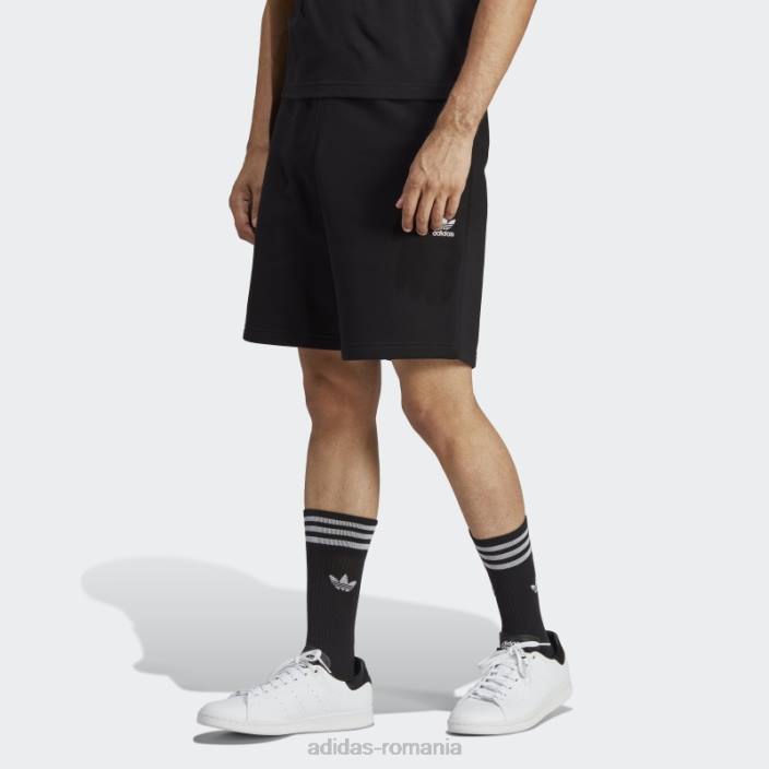 Adidas pantaloni scurți trefoil essentials negru bărbați negru 2JBN4874