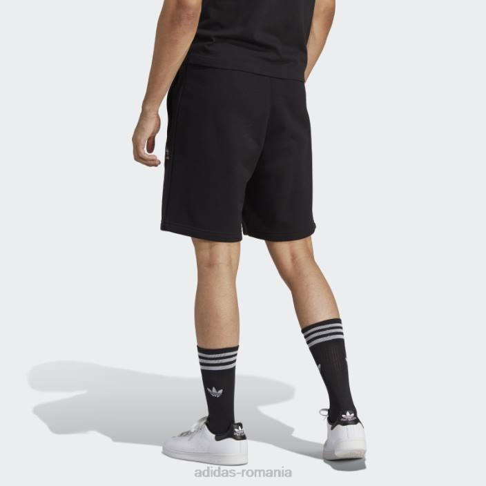 Adidas pantaloni scurți trefoil essentials negru bărbați negru 2JBN4874