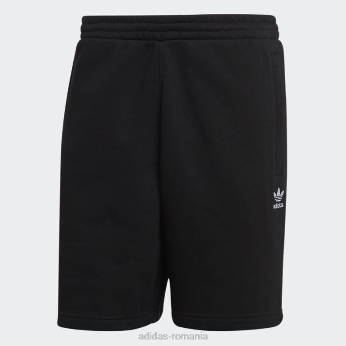 Adidas pantaloni scurți trefoil essentials negru bărbați negru 2JBN4874