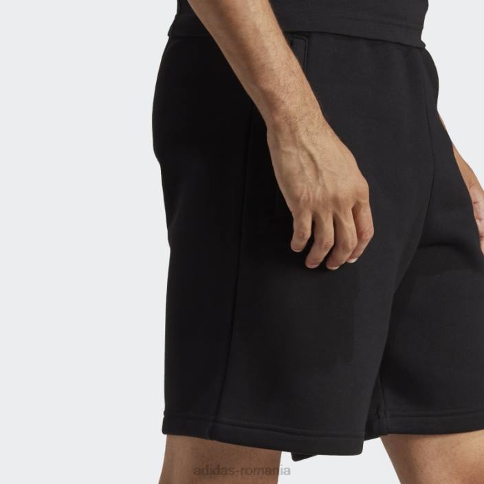Adidas pantaloni scurți trefoil essentials negru bărbați negru 2JBN4874