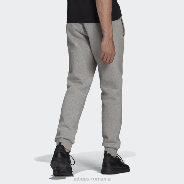 Adidas pantaloni trefoil adicolor essentials gri mediu bărbați gri mediu 2JBN1520