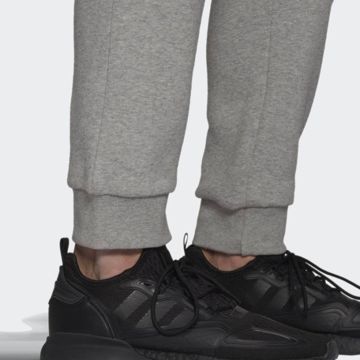 Adidas pantaloni trefoil adicolor essentials gri mediu bărbați gri mediu 2JBN1520