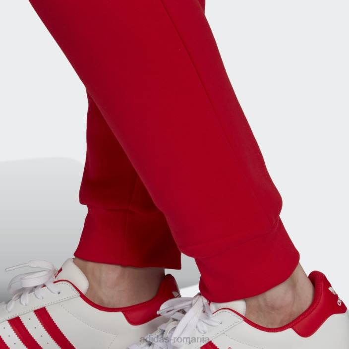 Adidas pantaloni trefoil adicolor essentials roșii adidas bărbați roșu 2JBN6735