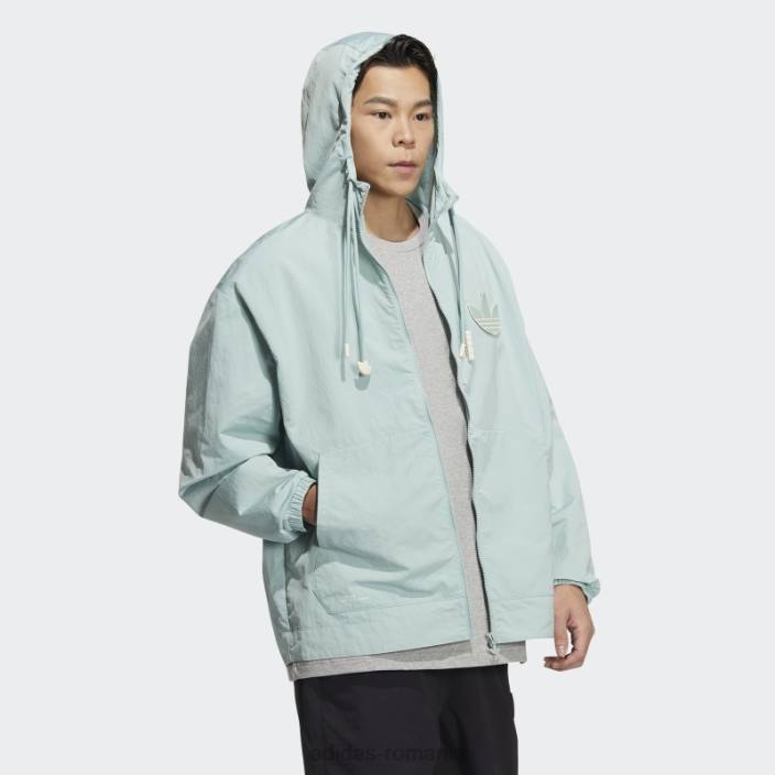 Adidas parcă de vânt adicolor verde cețos bărbați verde/alb cețos 2JBN1205