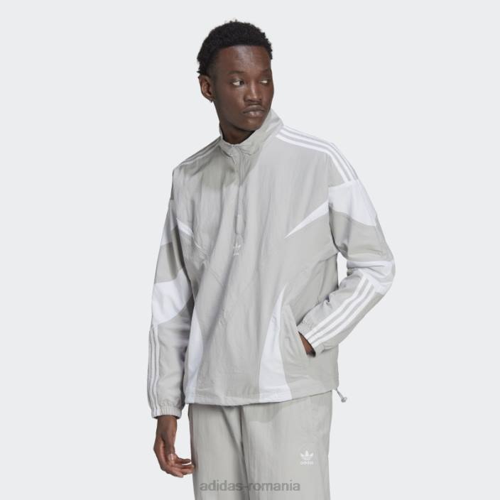 Adidas parcă de vânt gri oztradamus adidas bărbați gri 2JBN1611
