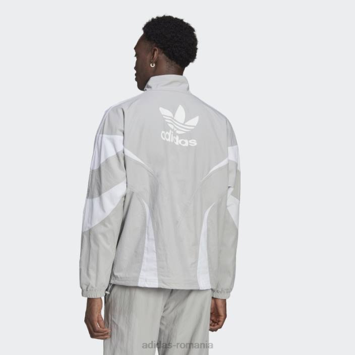Adidas parcă de vânt gri oztradamus adidas bărbați gri 2JBN1611
