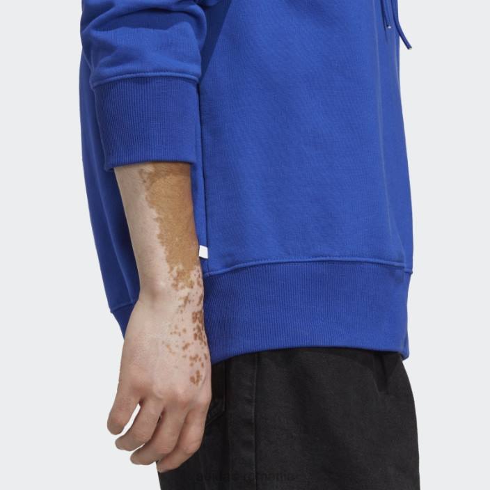Adidas premium essentials crinkle nylon hanorac albastru bărbați albastru 2JBN5438