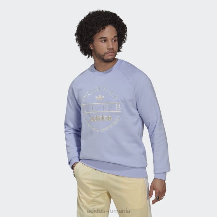 Adidas pulover club ton violet bărbați ton violet 2JBN1655