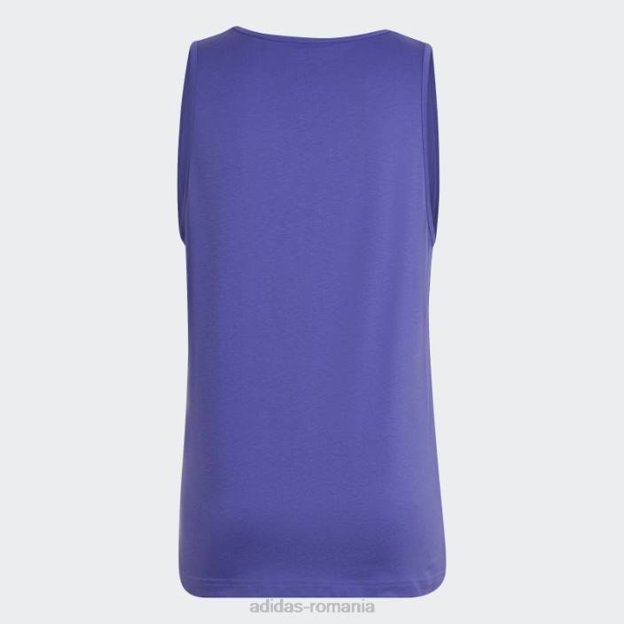 Adidas purple adicolor essentials trifoil tank top bărbați Violet 2JBN14609