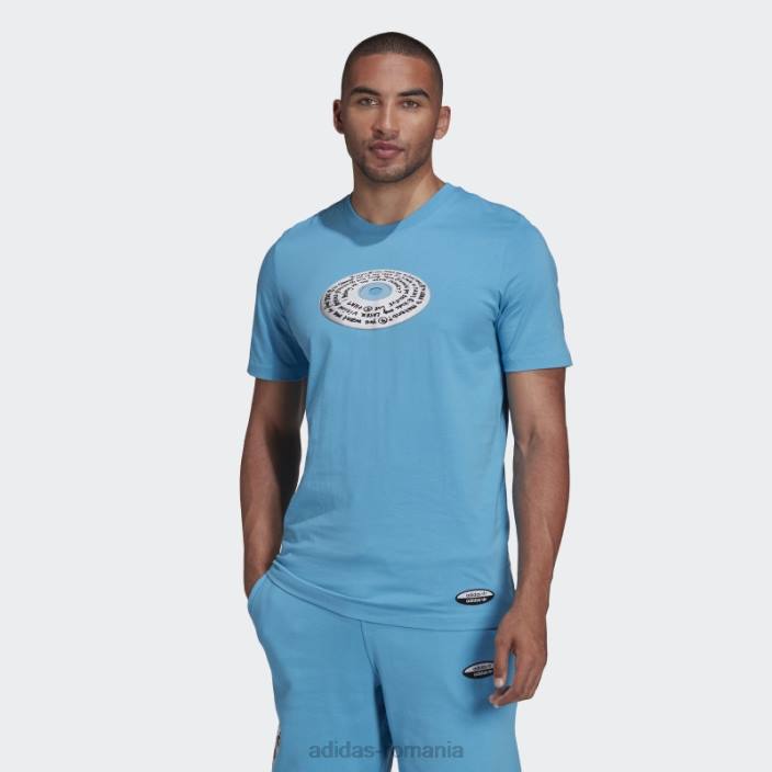 Adidas r.y.v. aplicație de tricou grafic sky rush adidas bărbați aplicația sky rush 2JBN1236