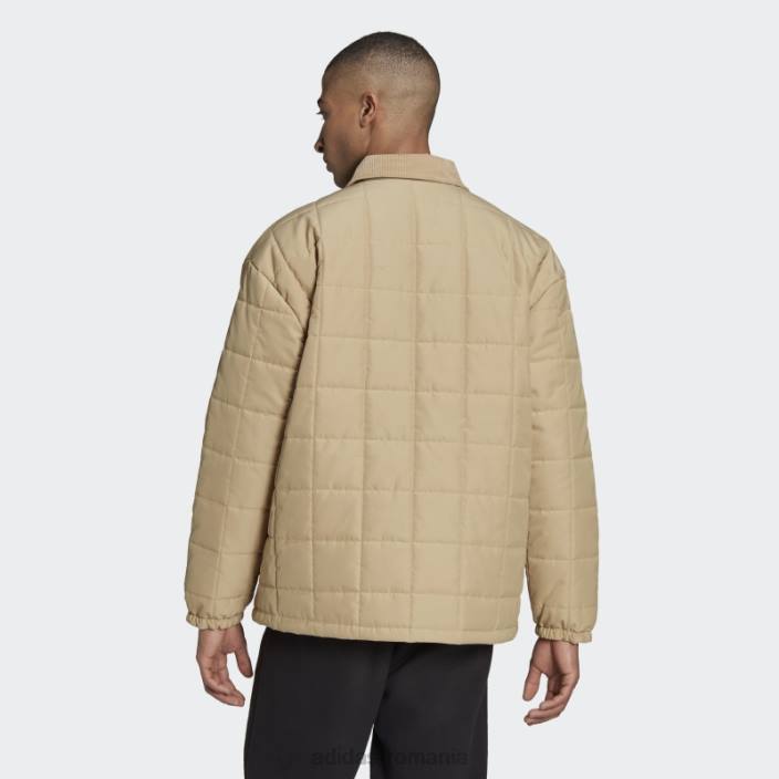Adidas r.y.v. geacă antrenor căptușită ton bej bărbați ton bej 2JBN15068