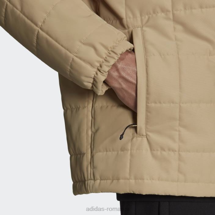 Adidas r.y.v. geacă antrenor căptușită ton bej bărbați ton bej 2JBN15068