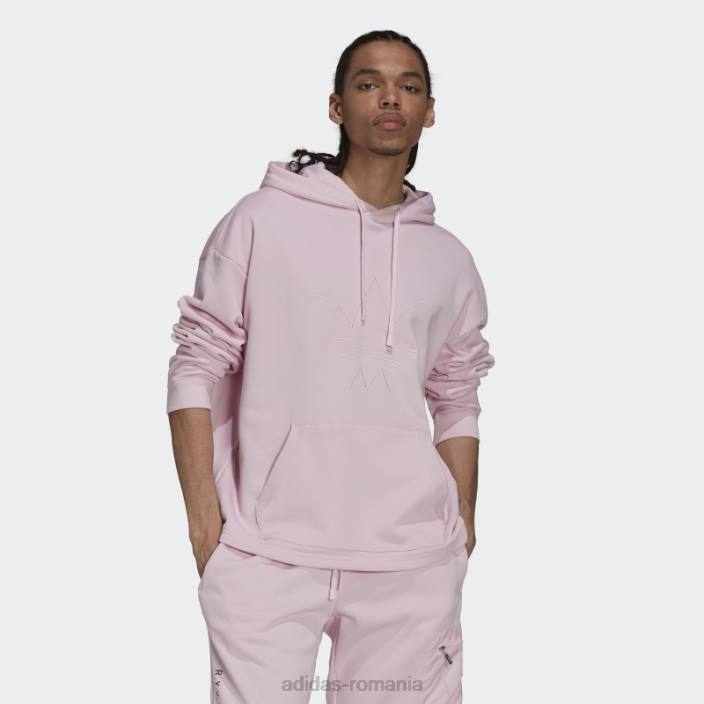 Adidas r.y.v. hanorac grafic adidas roz bărbați roz 2JBN1266