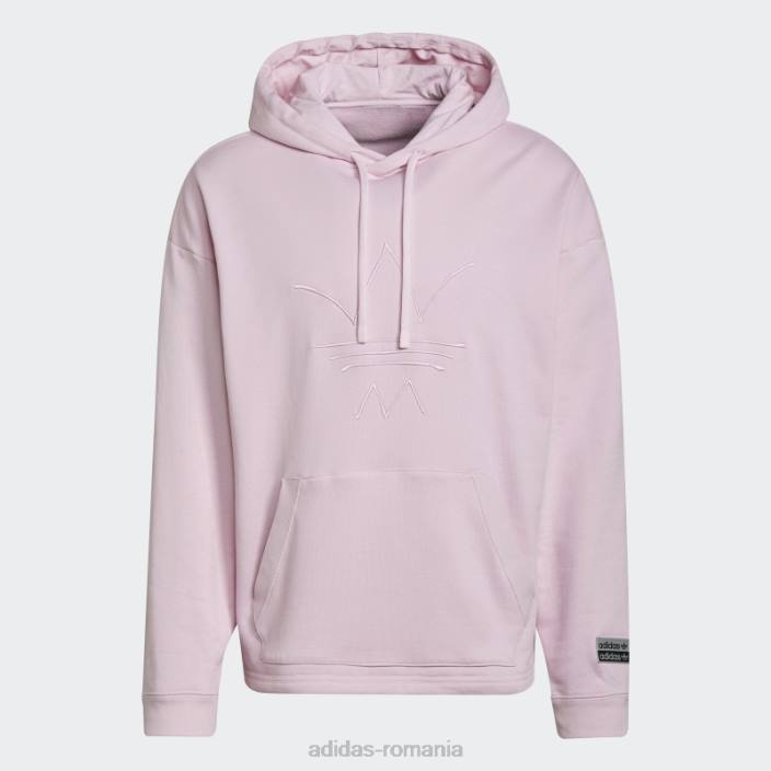 Adidas r.y.v. hanorac grafic adidas roz bărbați roz 2JBN1266