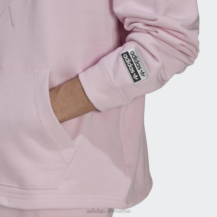 Adidas r.y.v. hanorac grafic adidas roz bărbați roz 2JBN1266