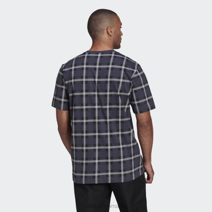 Adidas r.y.v. tricou cu carouri multicolor adidas bărbați multicolor/bleumarin 2JBN15090