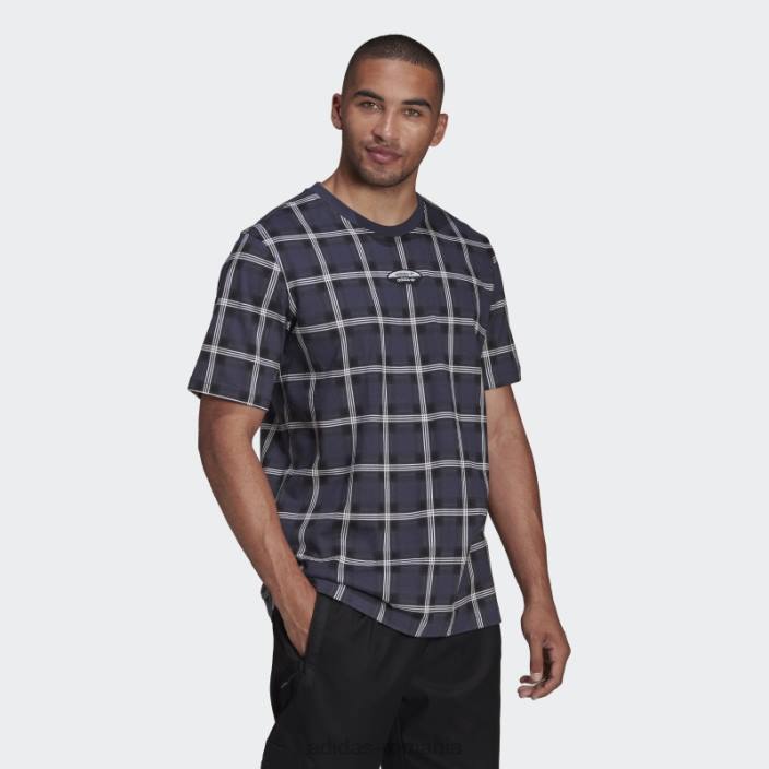 Adidas r.y.v. tricou cu carouri multicolor adidas bărbați multicolor/bleumarin 2JBN15090