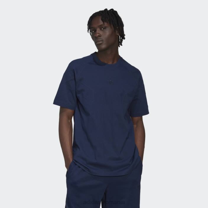 Adidas rekive tee night indigo fashion bărbați indigo de noapte 2JBN7353