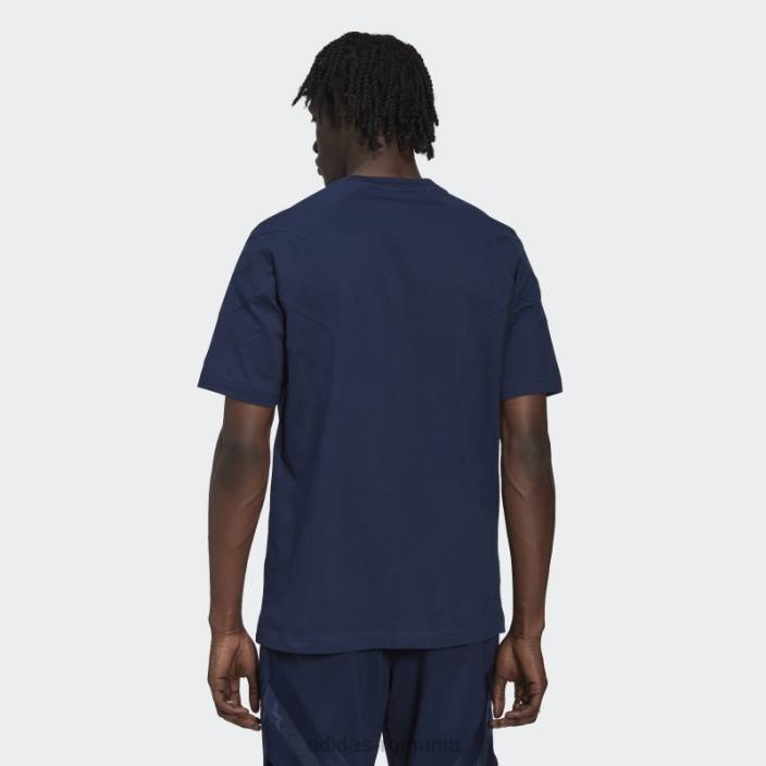 Adidas rekive tee night indigo fashion bărbați indigo de noapte 2JBN7353