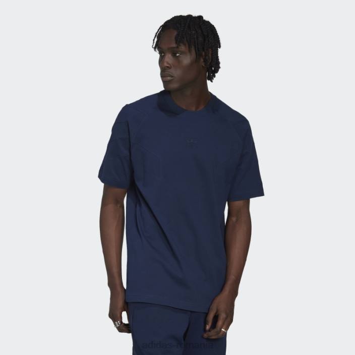 Adidas rekive tee night indigo fashion bărbați indigo de noapte 2JBN7353