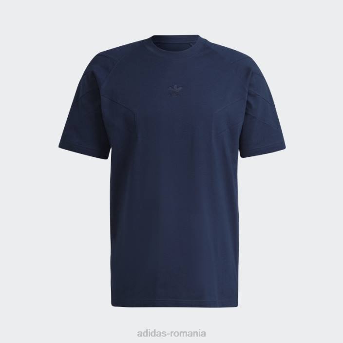Adidas rekive tee night indigo fashion bărbați indigo de noapte 2JBN7353