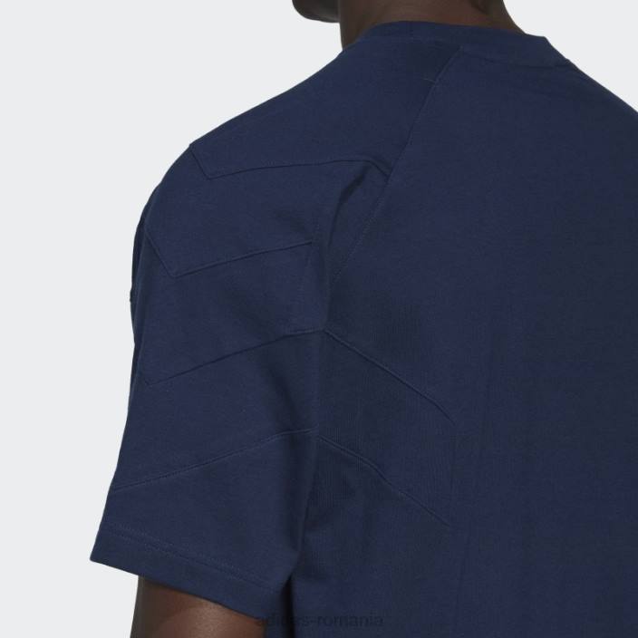 Adidas rekive tee night indigo fashion bărbați indigo de noapte 2JBN7353
