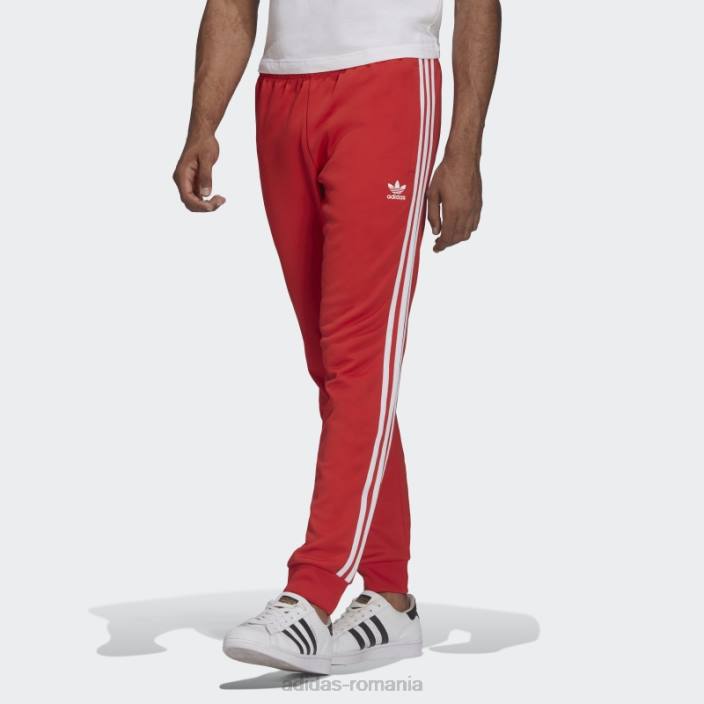 Adidas roșu adicolor classics primeblue sst pantaloni adidas bărbați roșu 2JBN6999