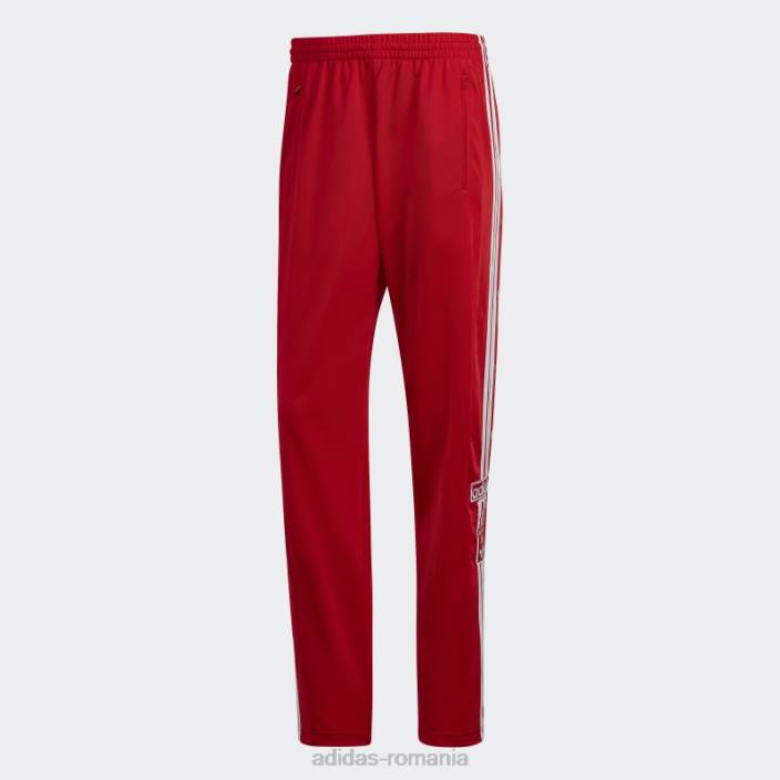 Adidas rosu adicolor classics adibreak pantaloni adidas bărbați roșu 2JBN6663