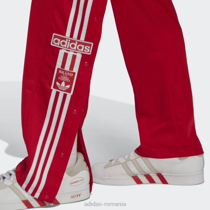Adidas rosu adicolor classics adibreak pantaloni adidas bărbați roșu 2JBN6663