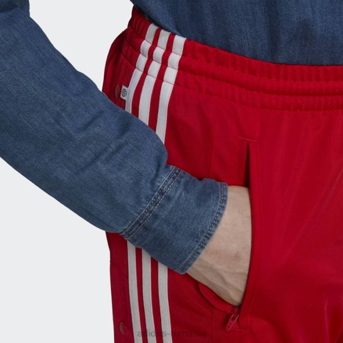 Adidas rosu adicolor classics adibreak pantaloni adidas bărbați roșu 2JBN6663